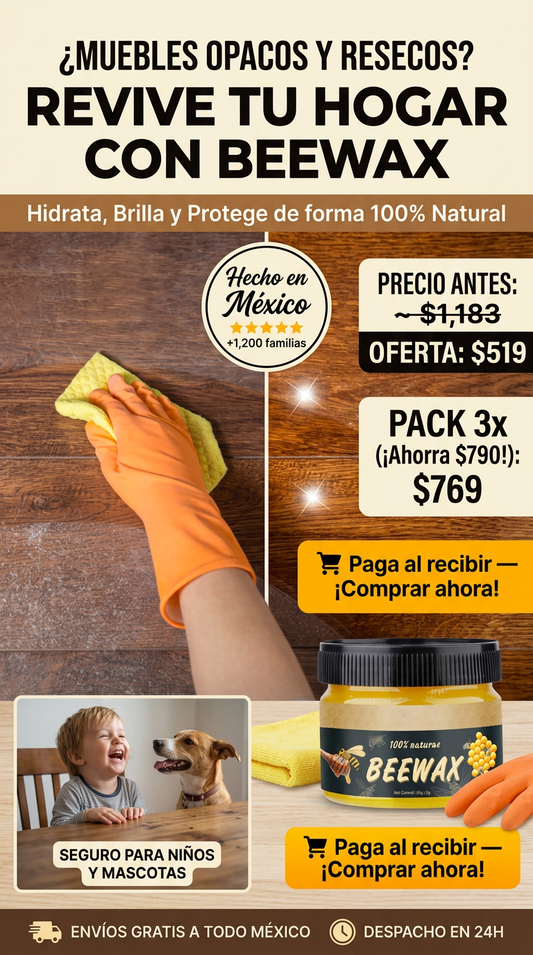 Cera restauradora muebles