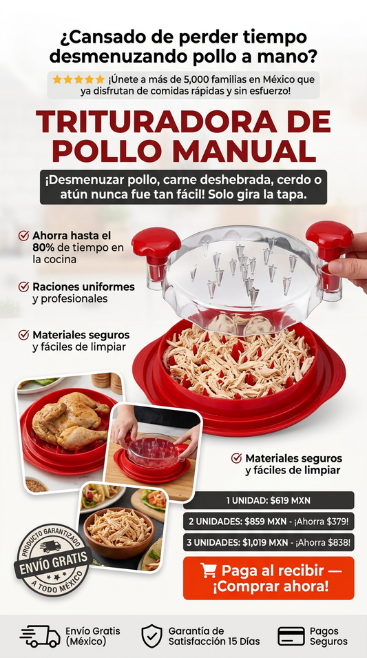 Desmenuzador de pollo