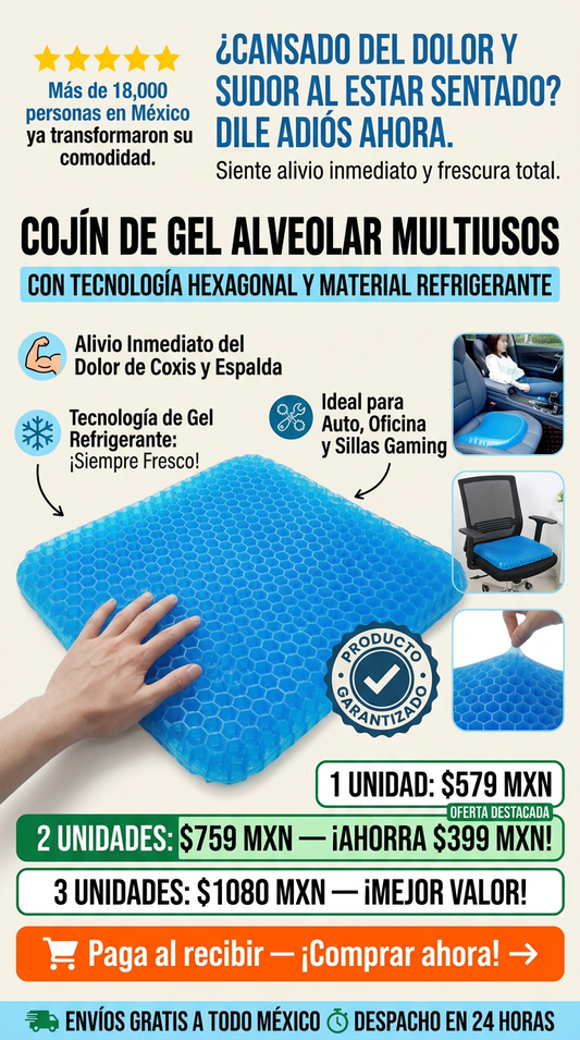 Cojín Ergonómico Gel